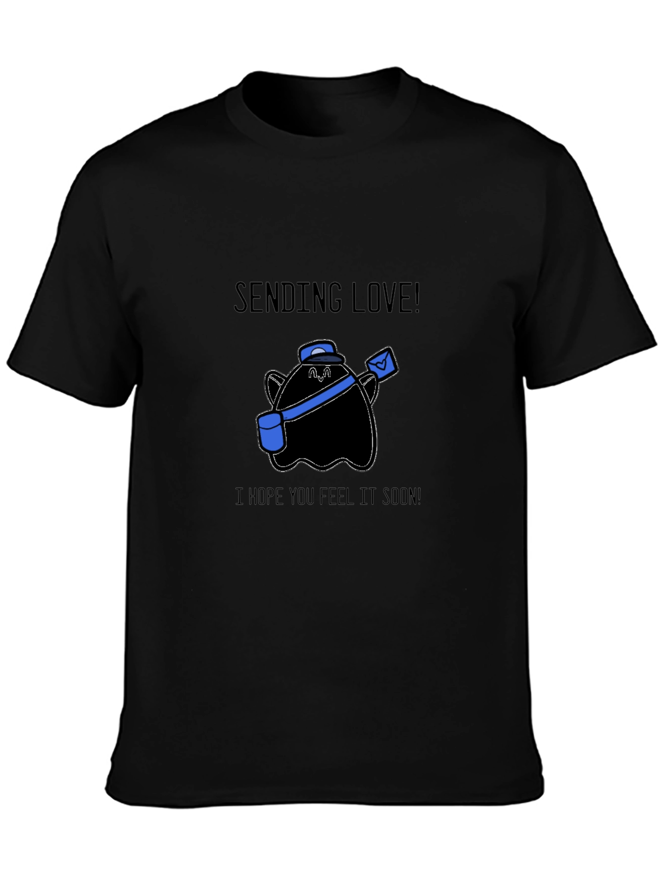 Sending Love Ghost T-Shirt