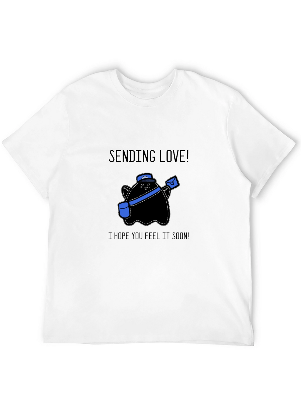 Sending Love Ghost T-Shirt