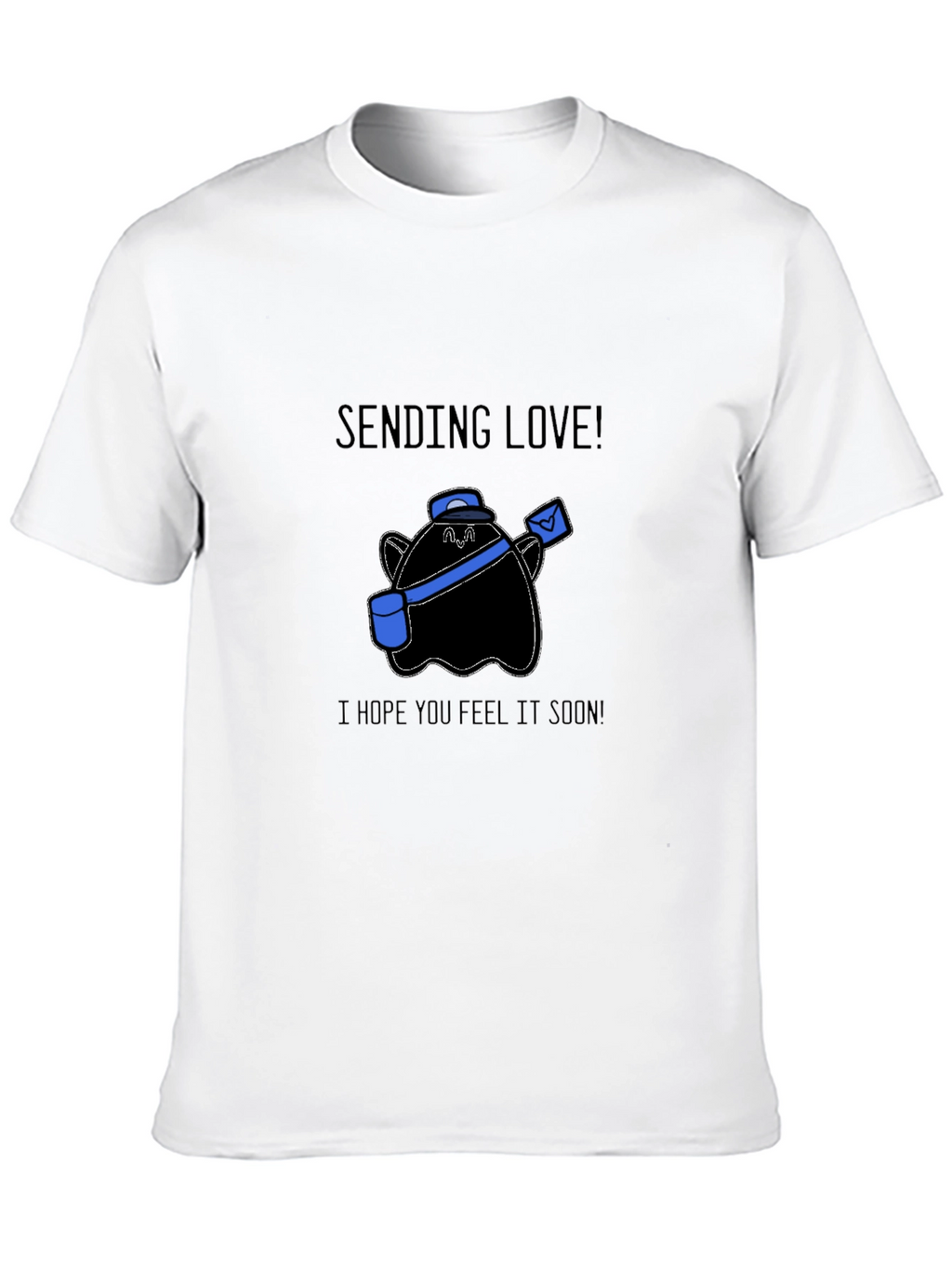 Sending Love Ghost T-Shirt
