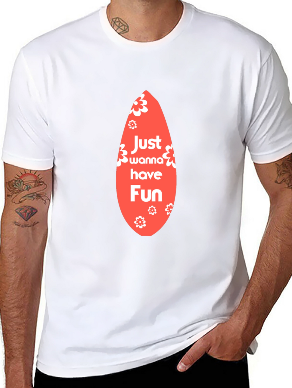 Just Wanna Have Fun Graphic Tee