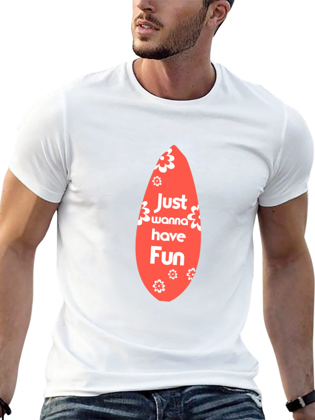 Just Wanna Have Fun Graphic Tee