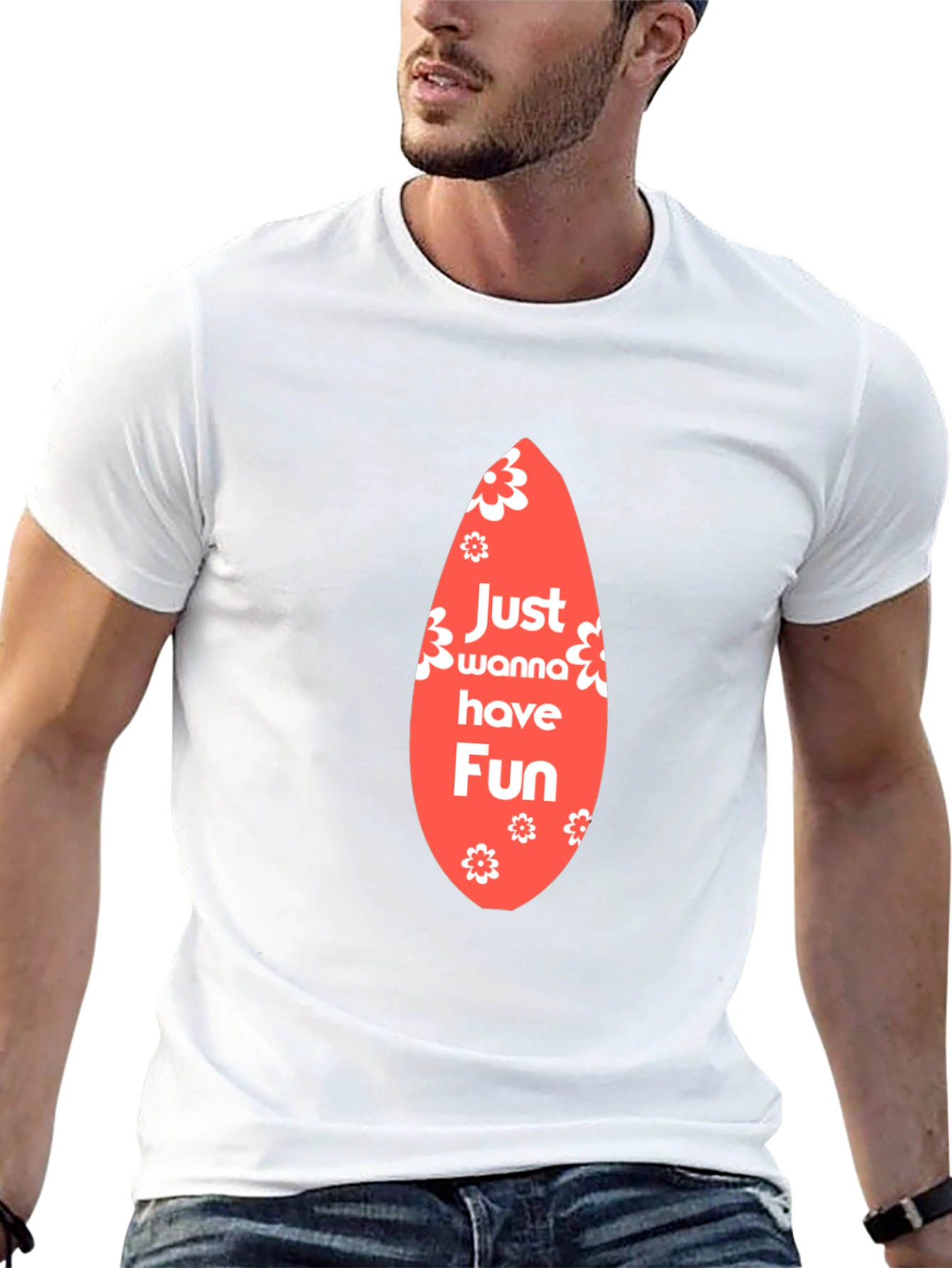 Just Wanna Have Fun Graphic Tee