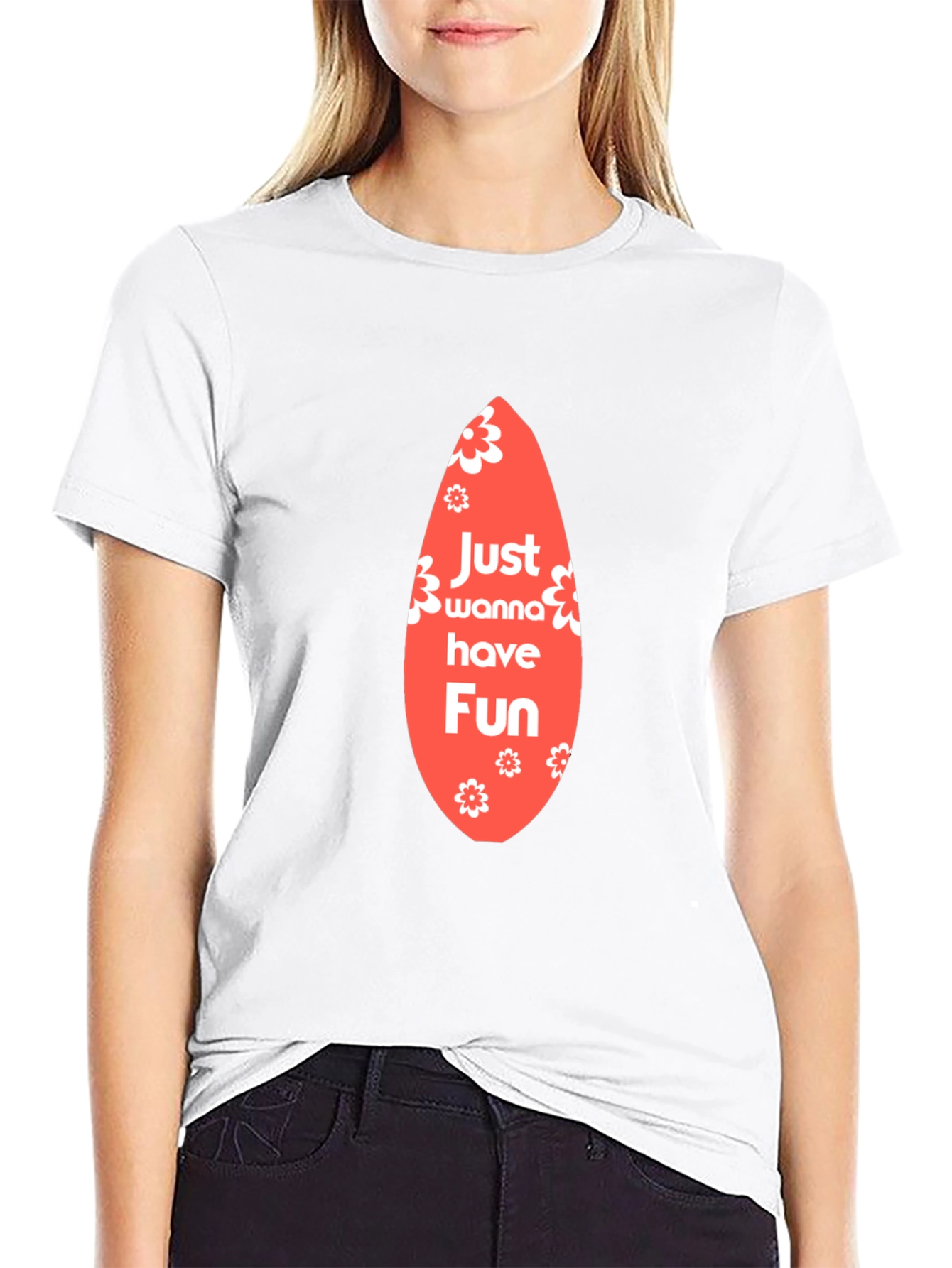 Just Wanna Have Fun Graphic Tee
