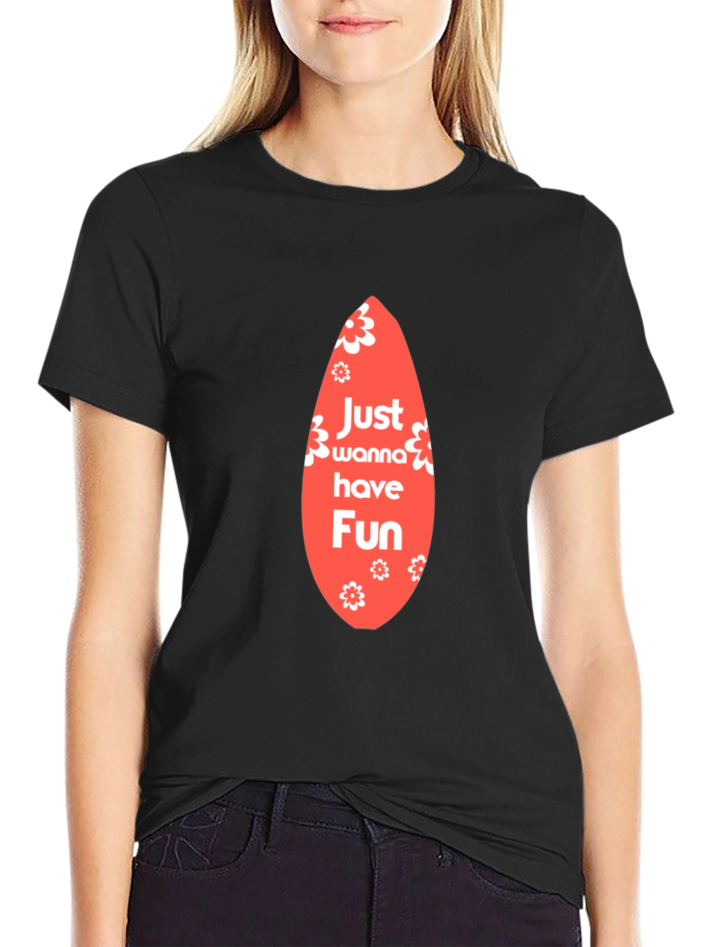 Just Wanna Have Fun Graphic Tee