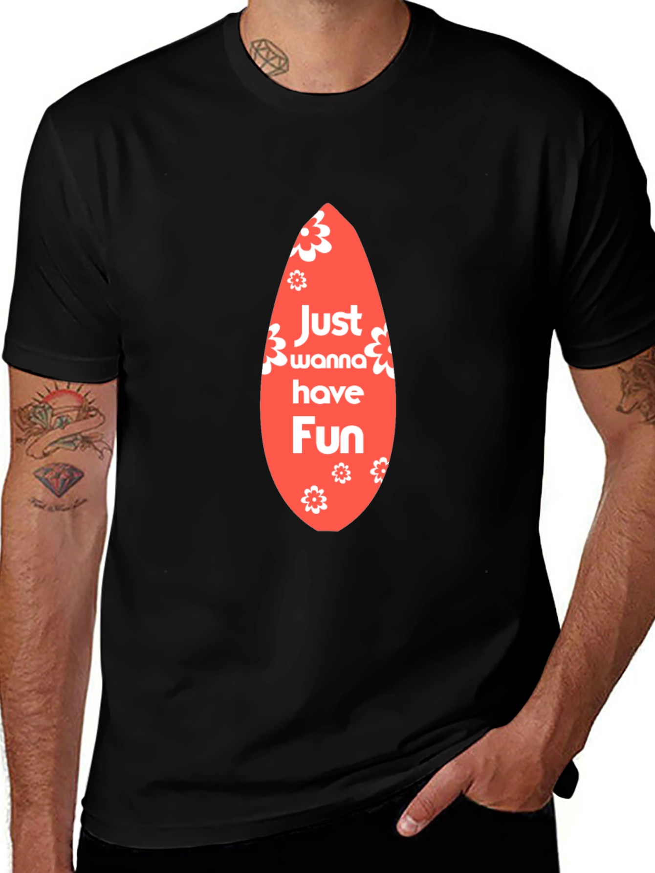 Just Wanna Have Fun Graphic Tee