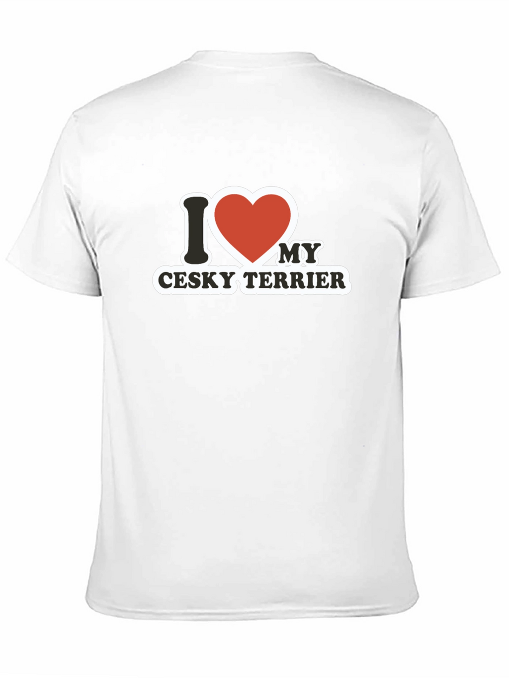I Love My Cesky Terrier T-Shirt