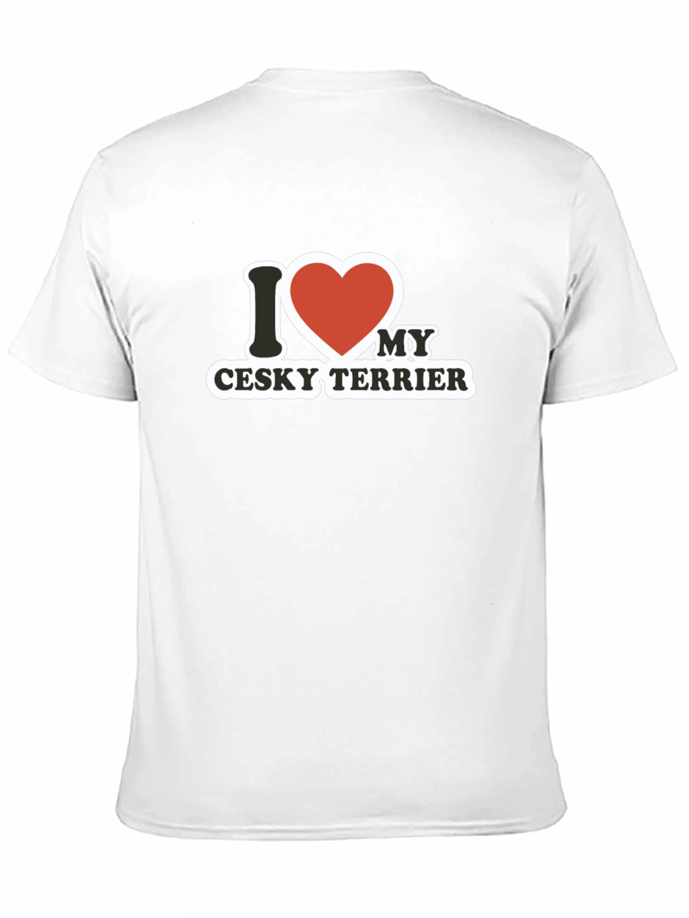 I Love My Cesky Terrier T-Shirt