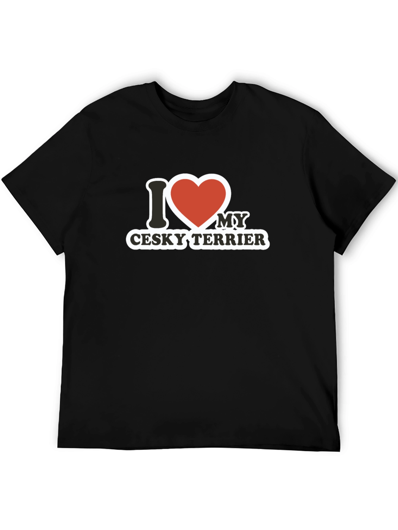 I Love My Cesky Terrier T-Shirt
