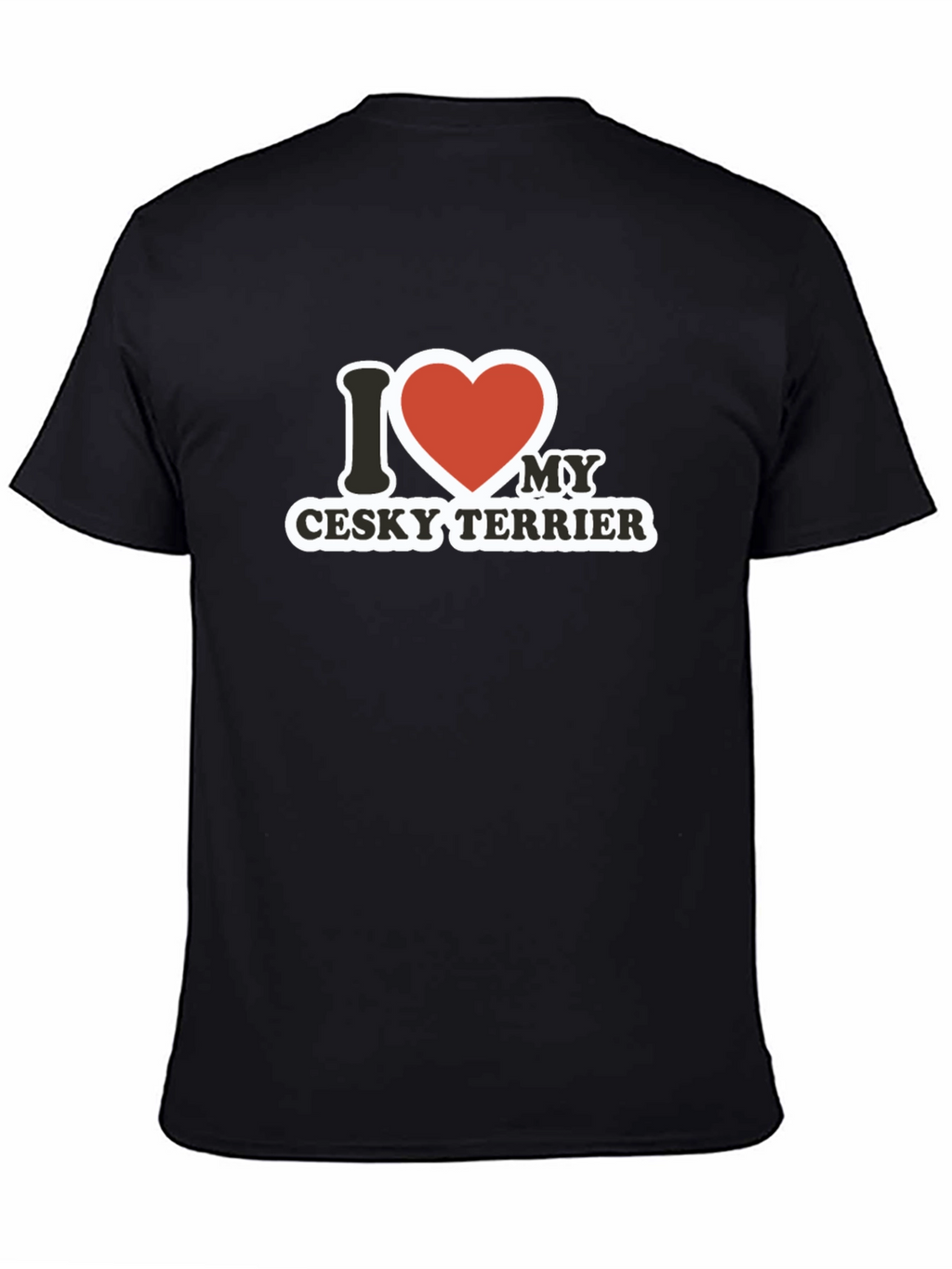 I Love My Cesky Terrier T-Shirt