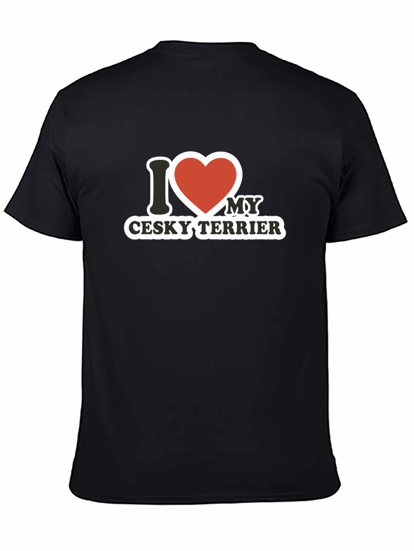 I Love My Cesky Terrier T-Shirt