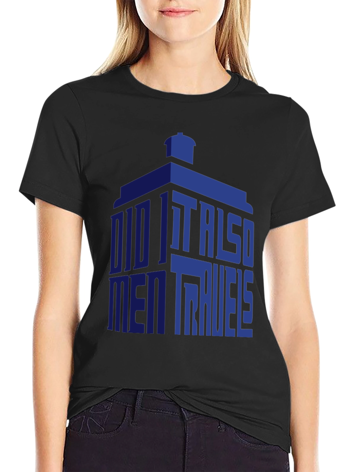 Dr. Who TARDIS Time Traveler T-Shirt