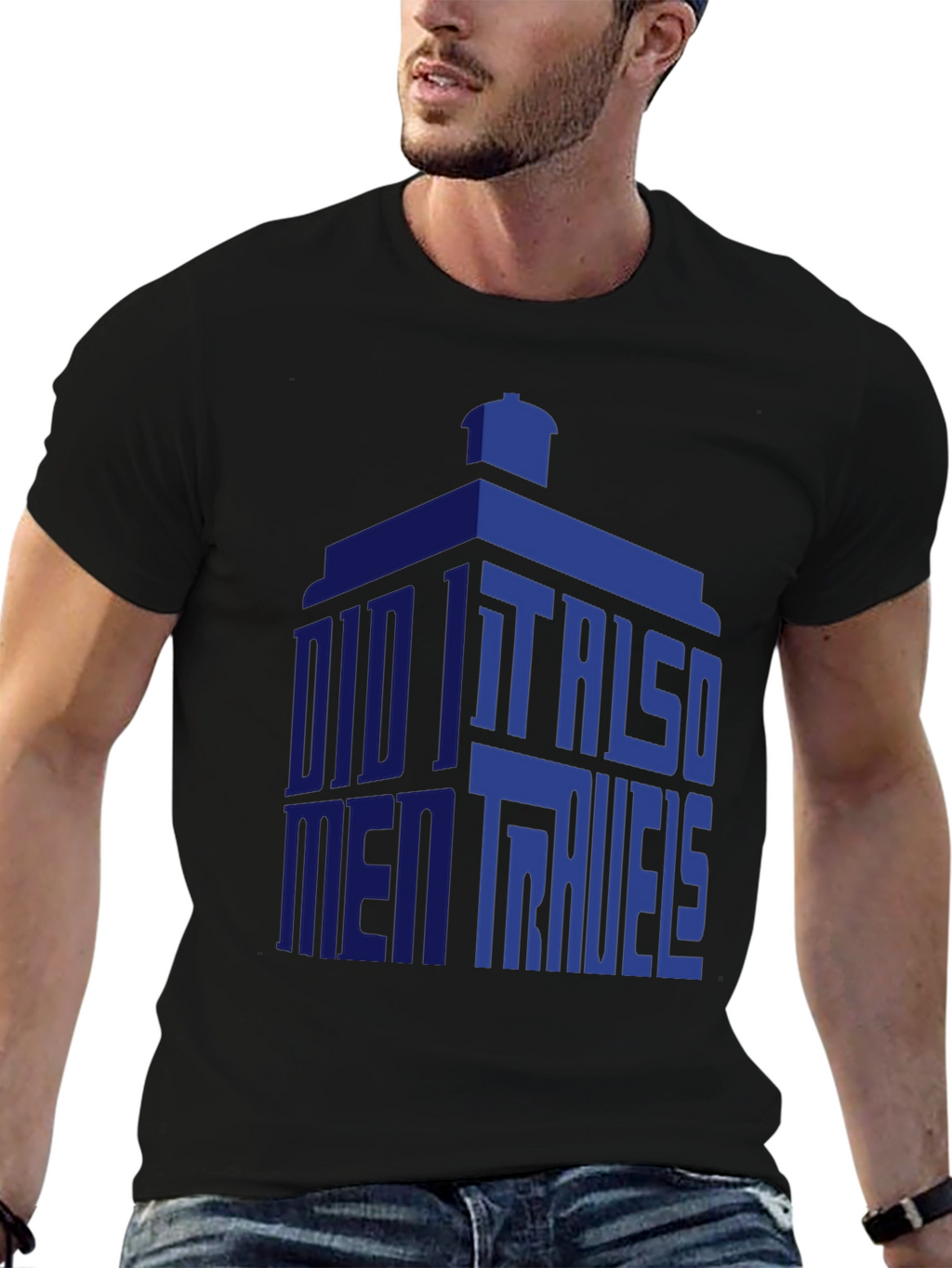 Dr. Who TARDIS Time Traveler T-Shirt