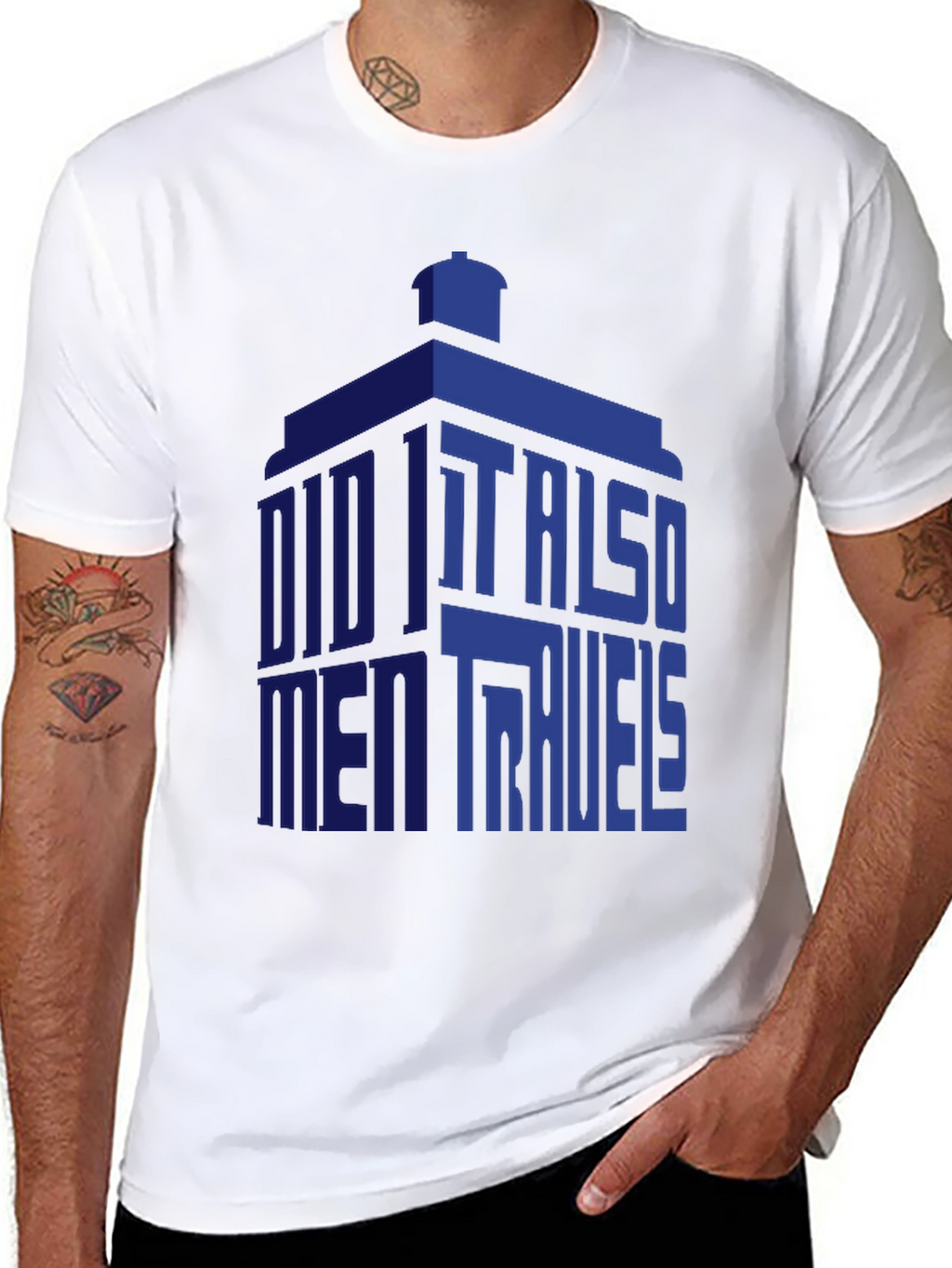 Dr. Who TARDIS Time Traveler T-Shirt