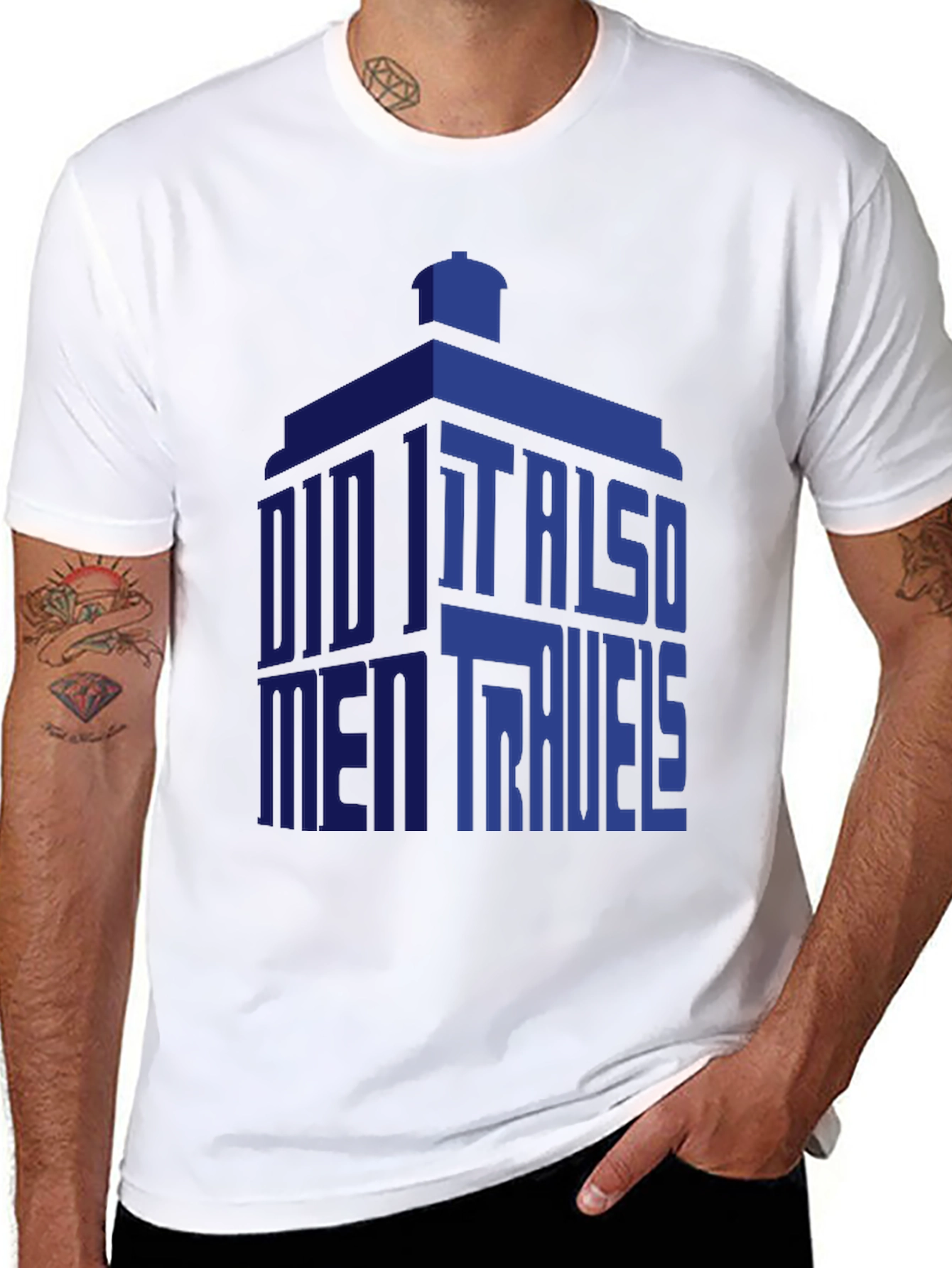 Dr. Who TARDIS Time Traveler T-Shirt