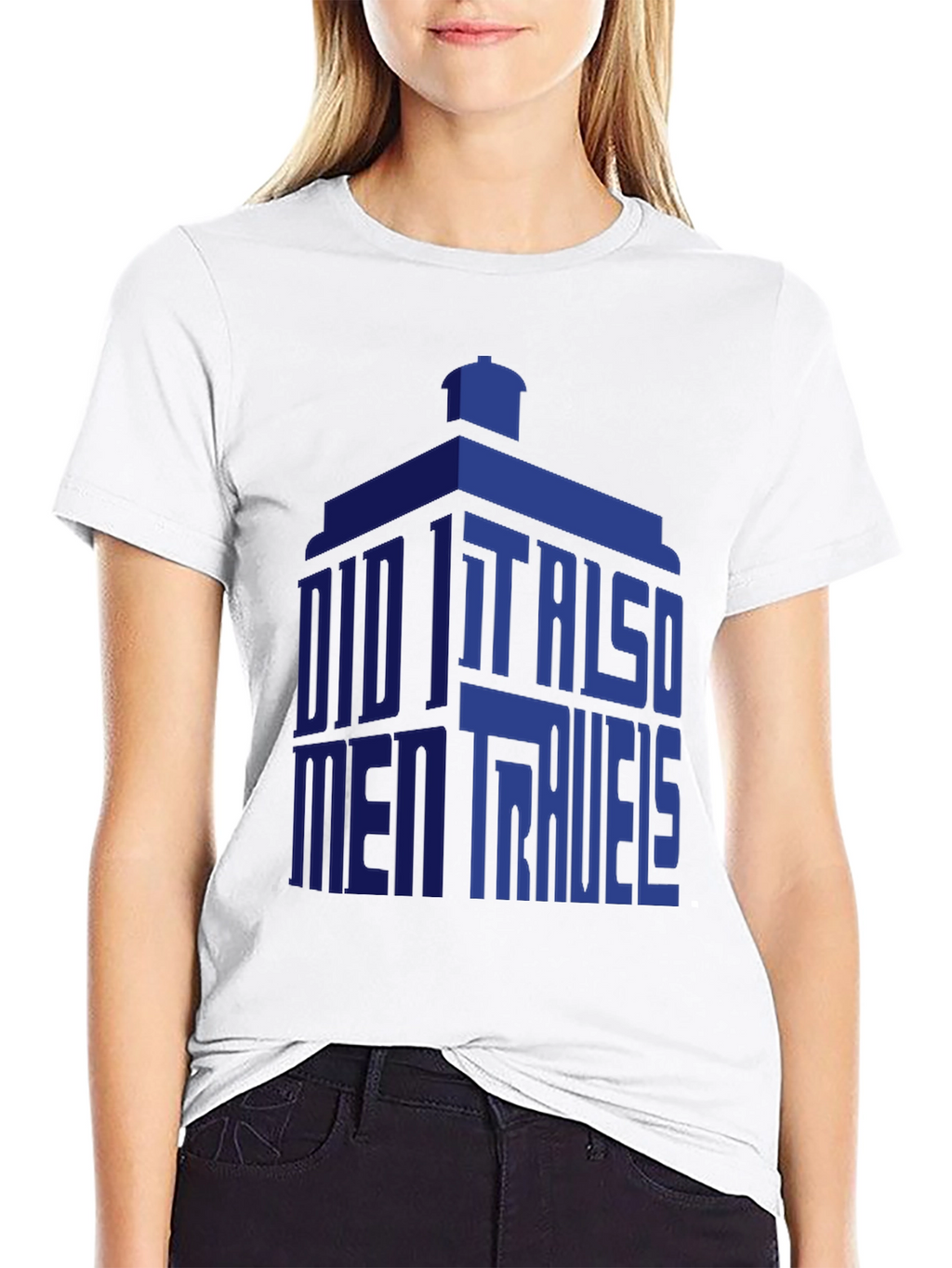 Dr. Who TARDIS Time Traveler T-Shirt