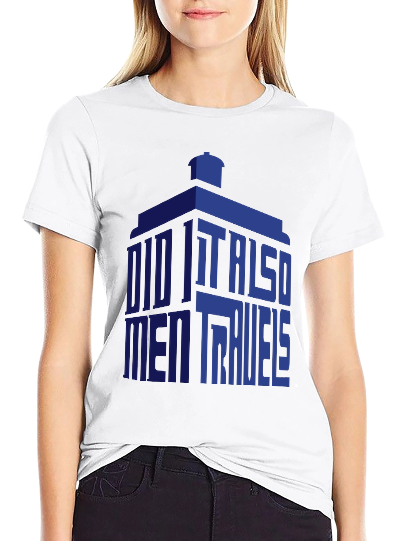 Dr. Who TARDIS Time Traveler T-Shirt