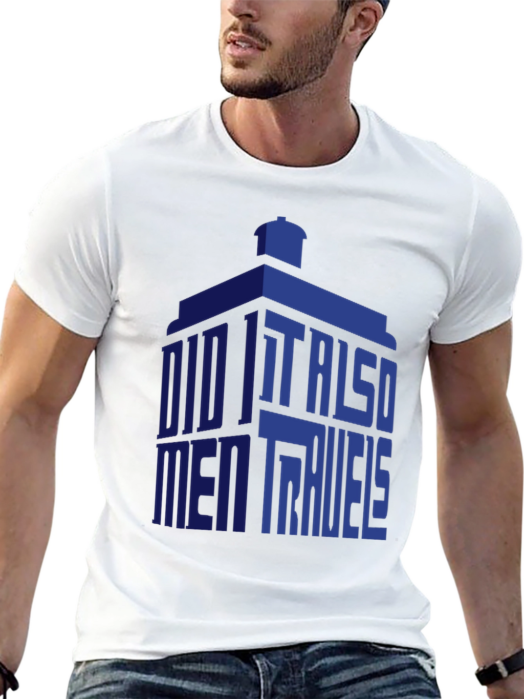 Dr. Who TARDIS Time Traveler T-Shirt
