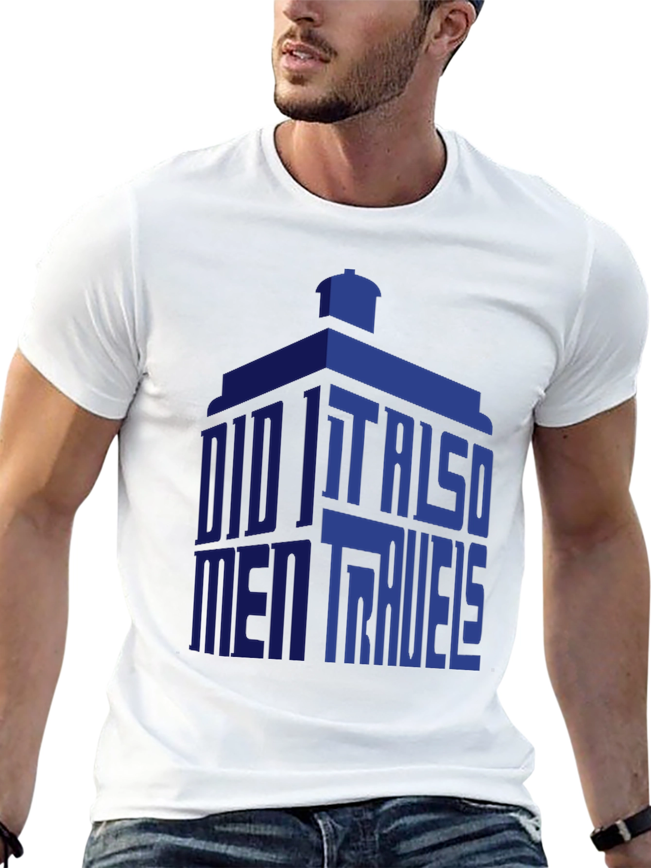 Dr. Who TARDIS Time Traveler T-Shirt