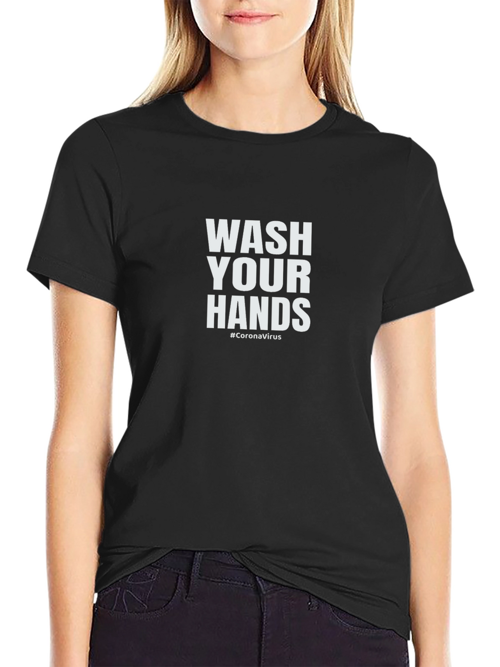 Wash Your Hands T-Shirt - Stay Healthy!
