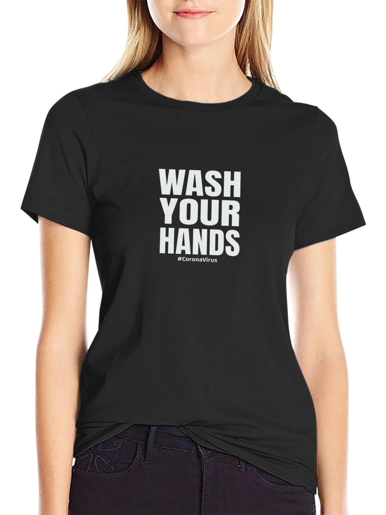 Wash Your Hands T-Shirt - Stay Healthy!