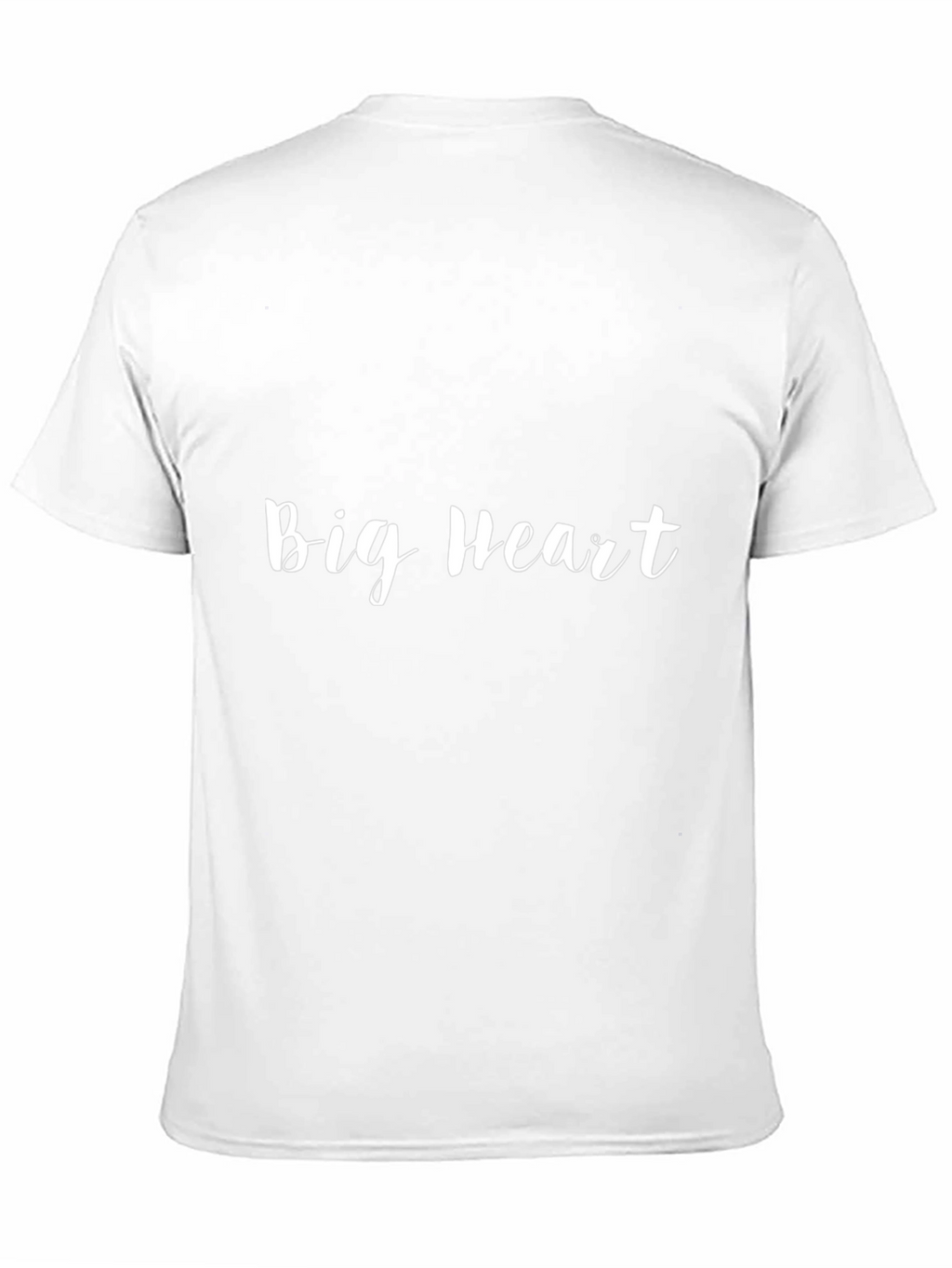 Big Heart Graphic Tee - Soft Cotton Casual T-Shirt