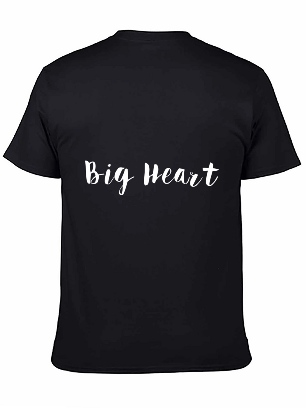 Big Heart Graphic Tee - Soft Cotton Casual T-Shirt