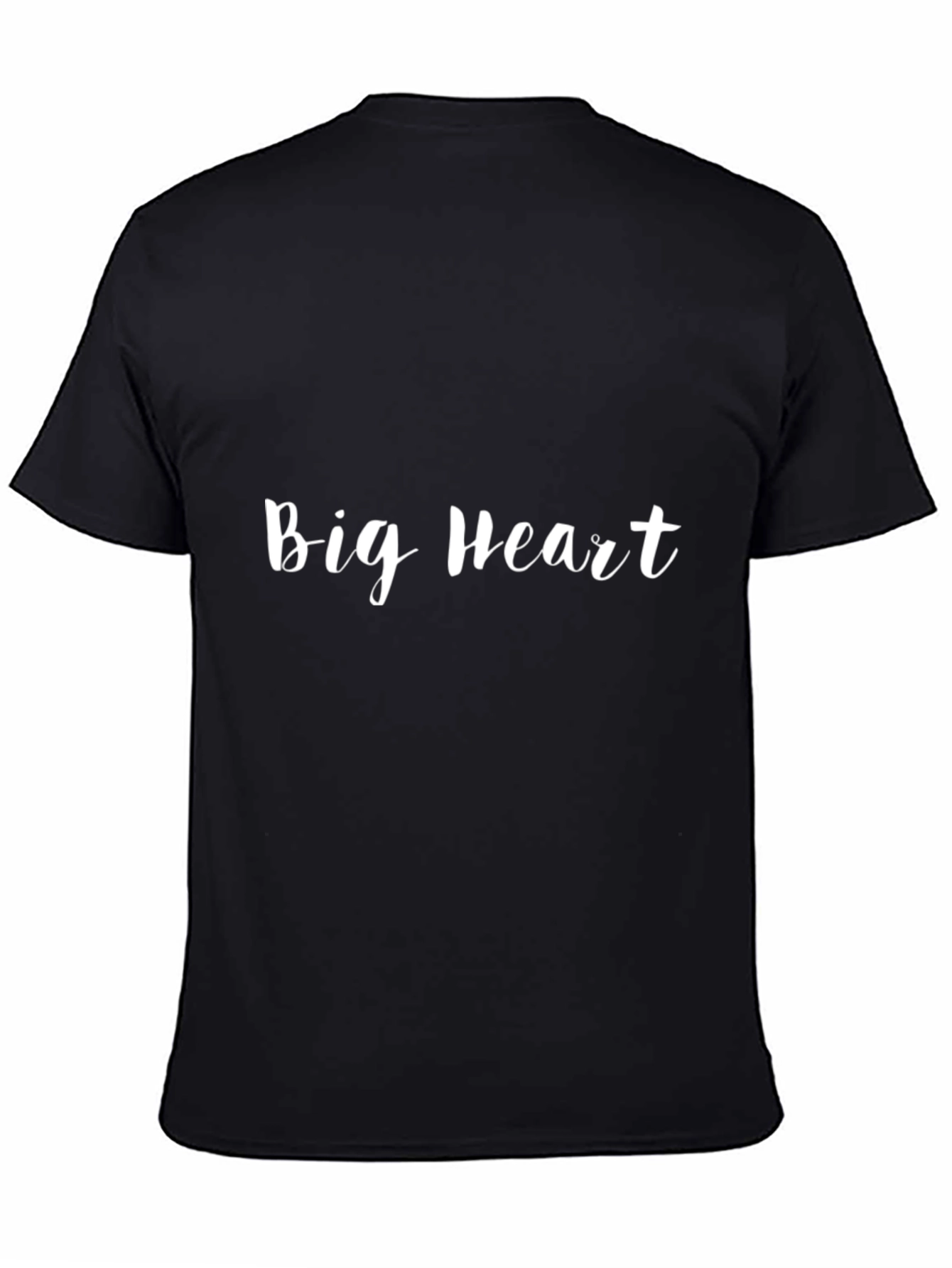Big Heart Graphic Tee - Soft Cotton Casual T-Shirt