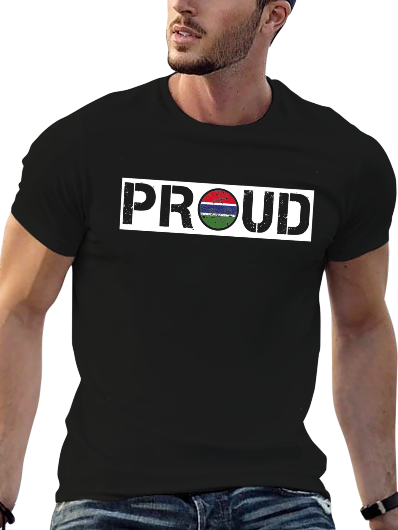 Proud Gambia Flag T-Shirt