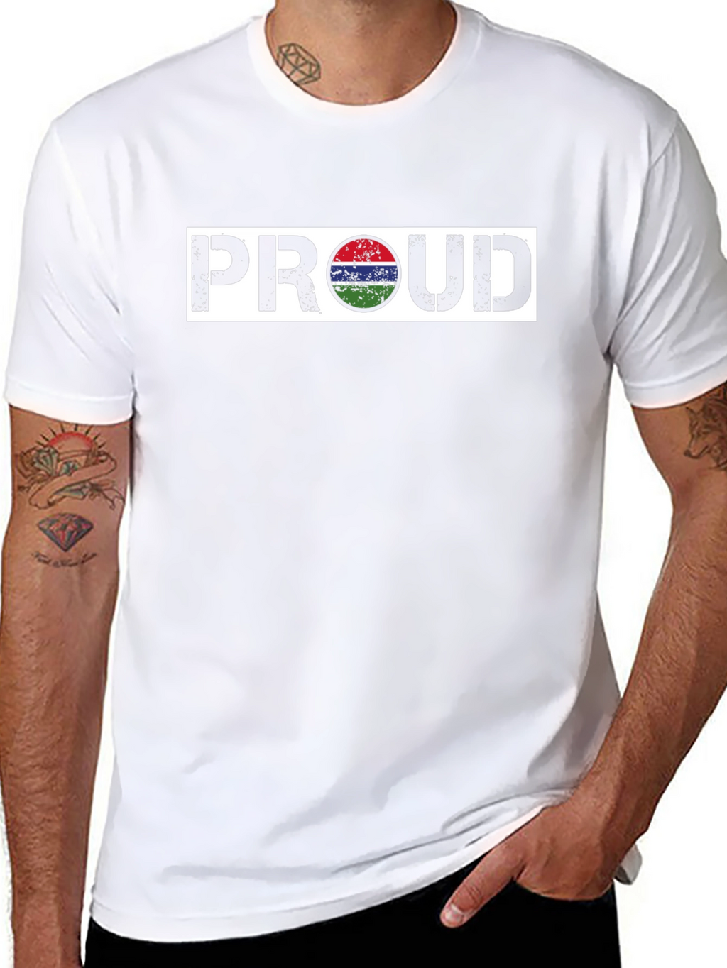 Proud Gambia Flag T-Shirt