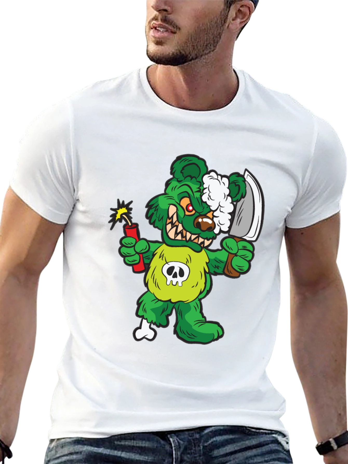 Scary Bear Graphic Tee