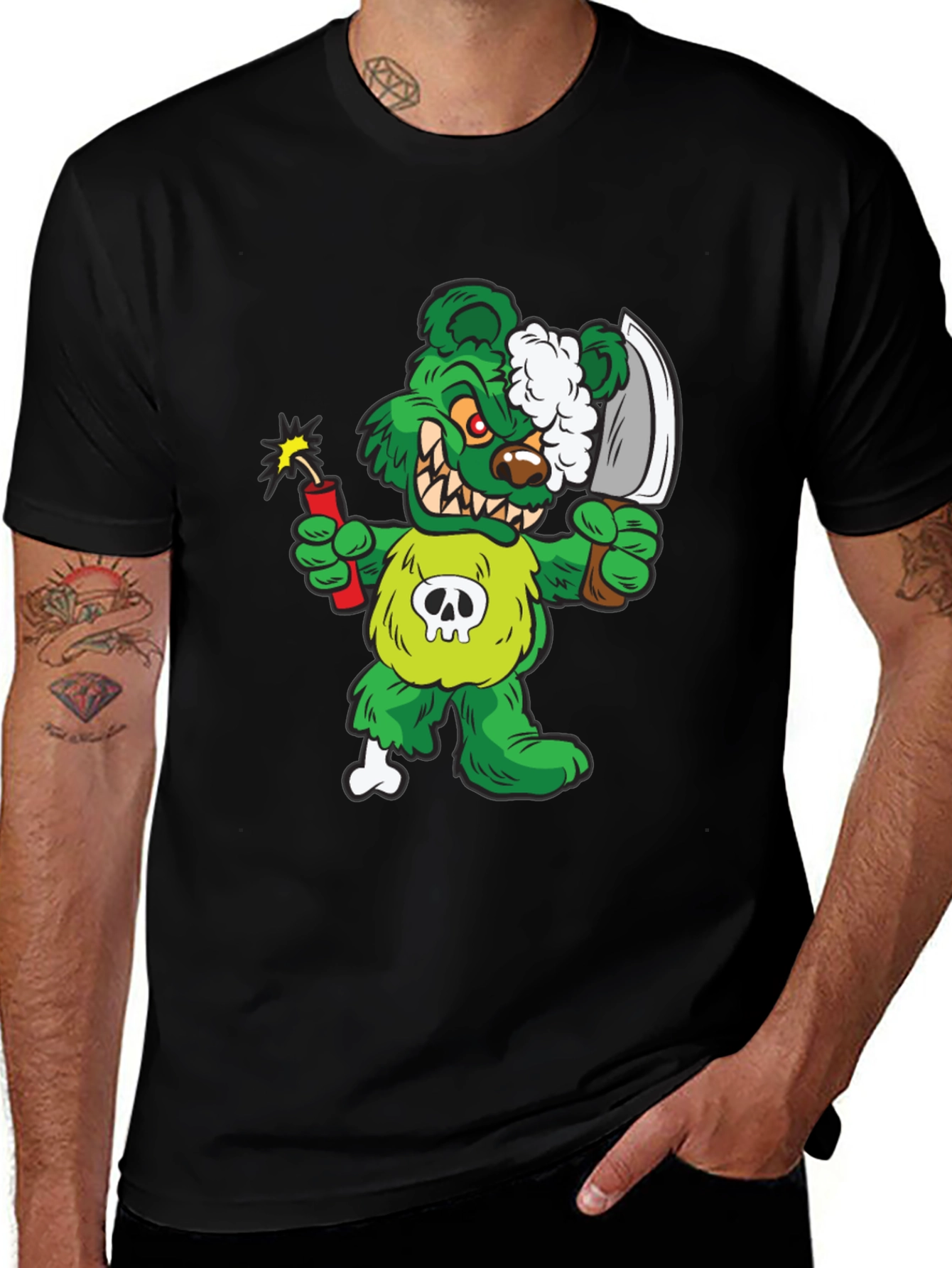 Scary Bear Graphic Tee