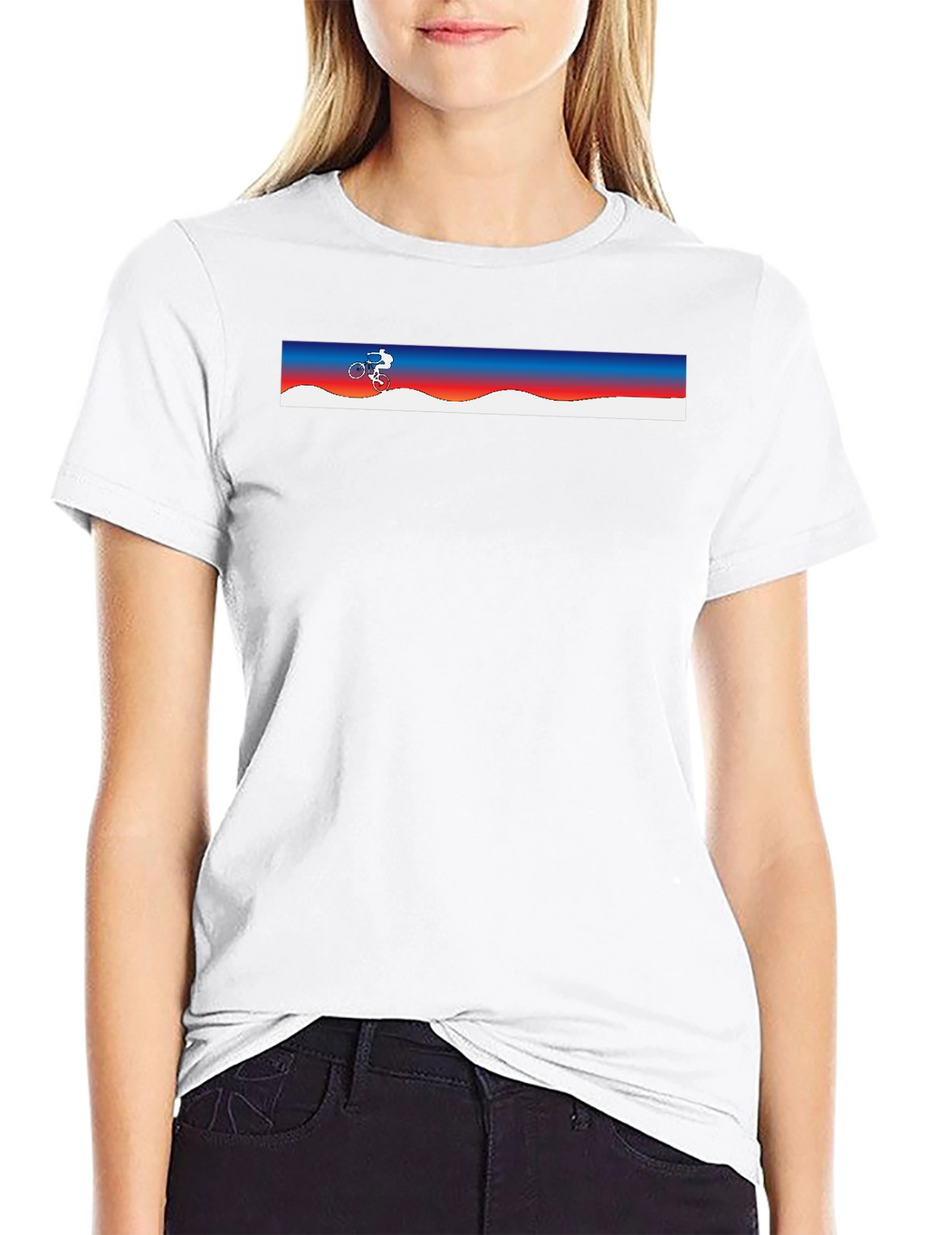 Mountain Bike Slovenia Flag T-Shirt