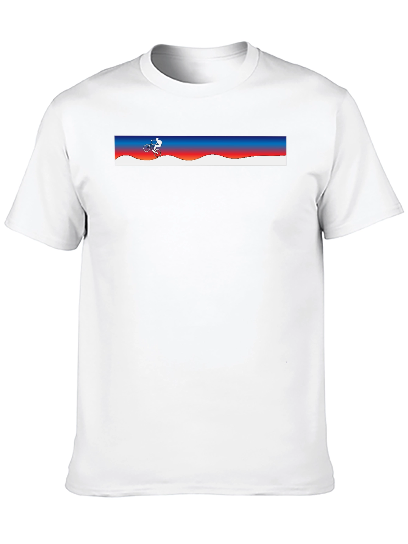 Mountain Bike Slovenia Flag T-Shirt