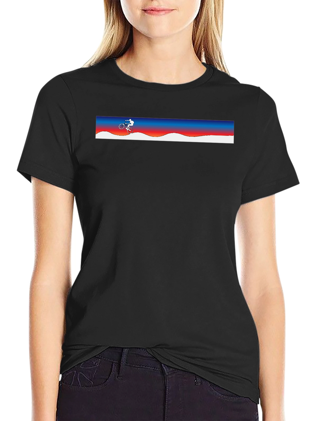 Mountain Bike Slovenia Flag T-Shirt