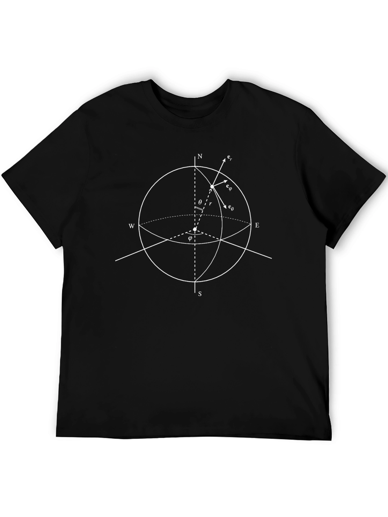 Science Graphic Tee - Coordinate System Design
