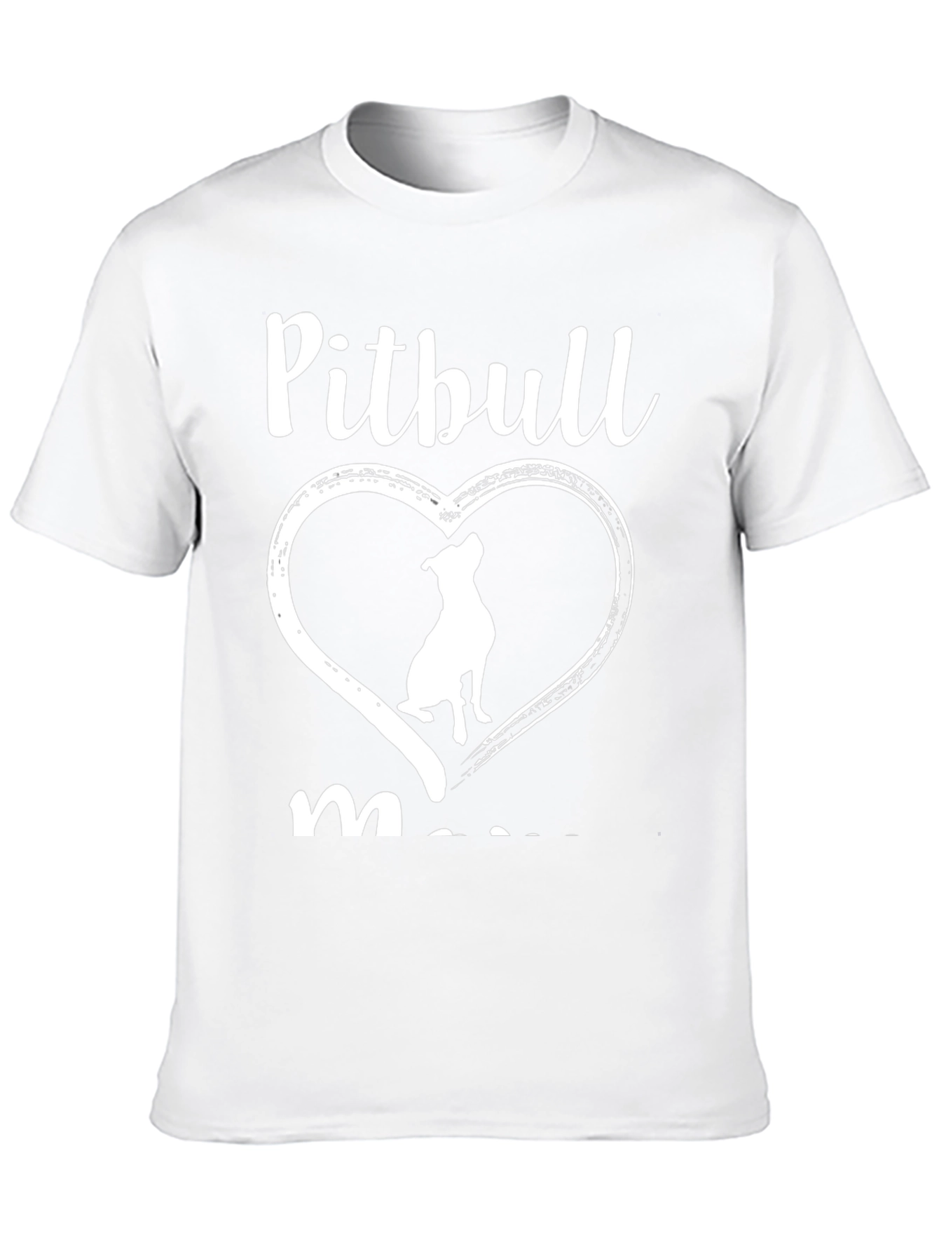Pitbull Mom T-Shirt Dog Lover Tee