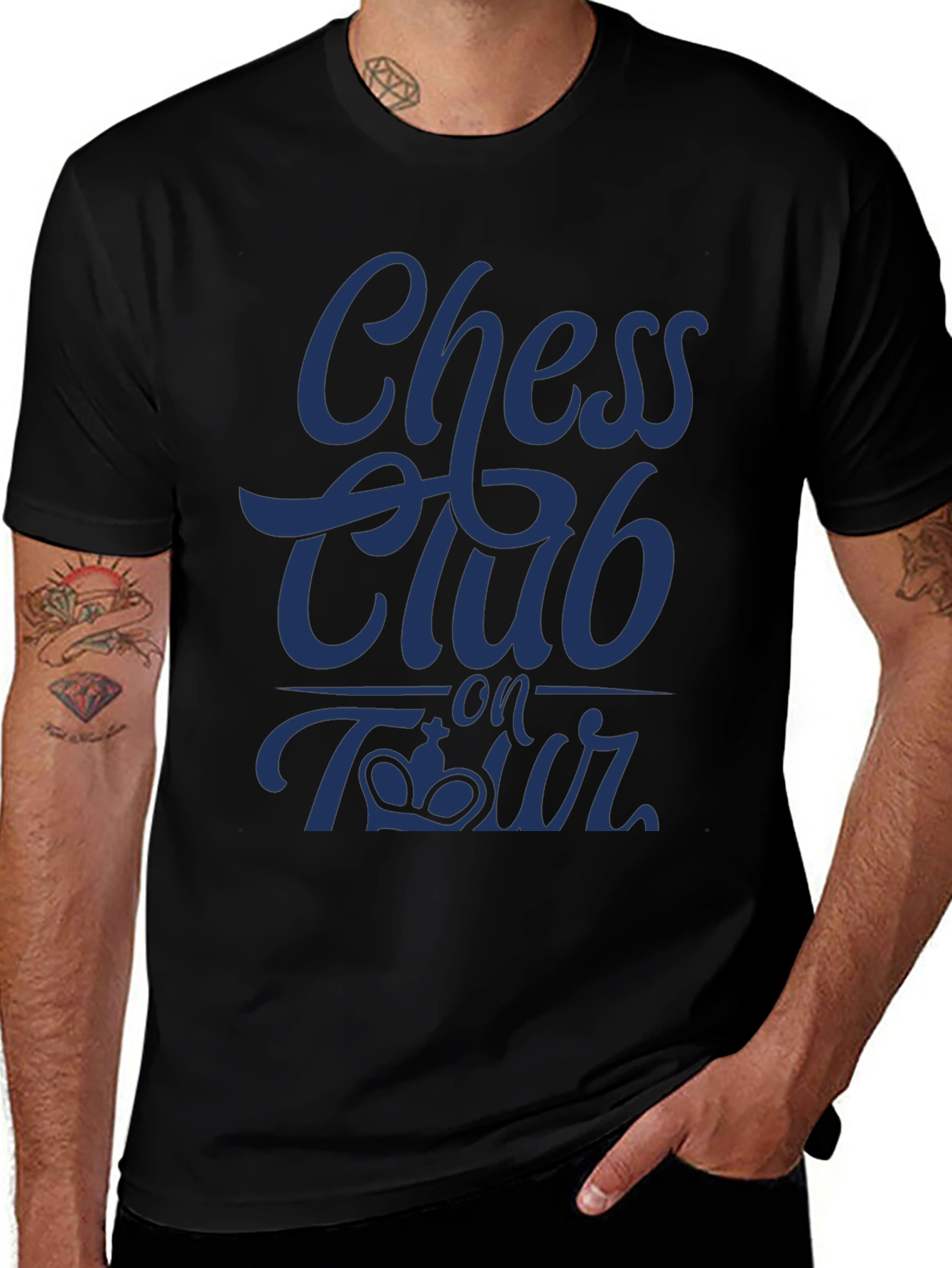 Chess Club on Tour Graphic Tee - Stylish Casual Wear