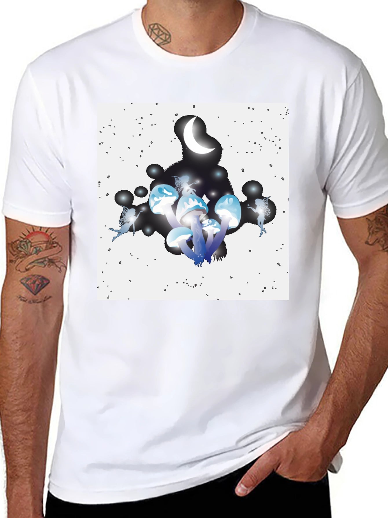 Mystical Mushroom Fairy T-Shirt