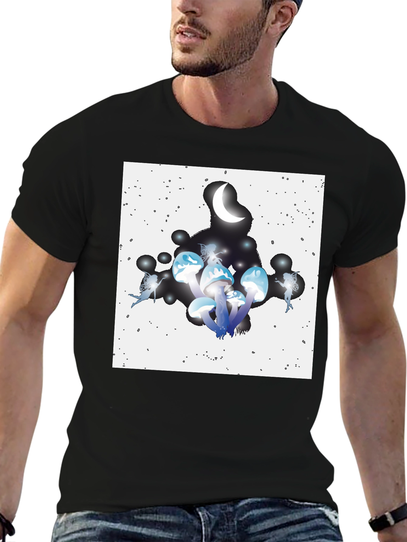 Mystical Mushroom Fairy T-Shirt