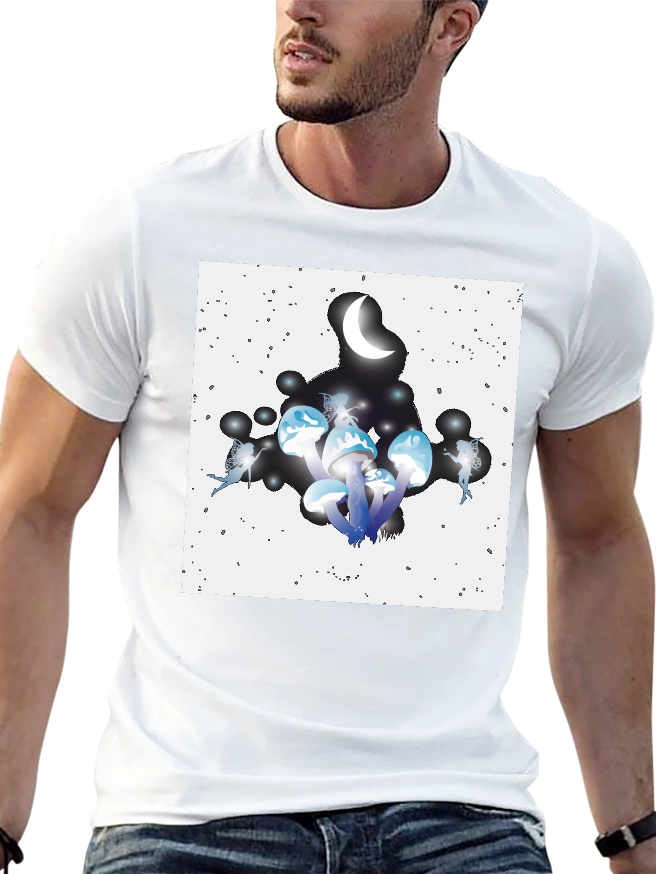 Mystical Mushroom Fairy T-Shirt