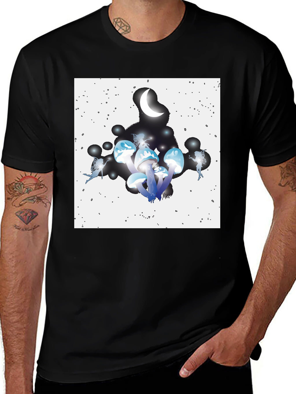 Mystical Mushroom Fairy T-Shirt