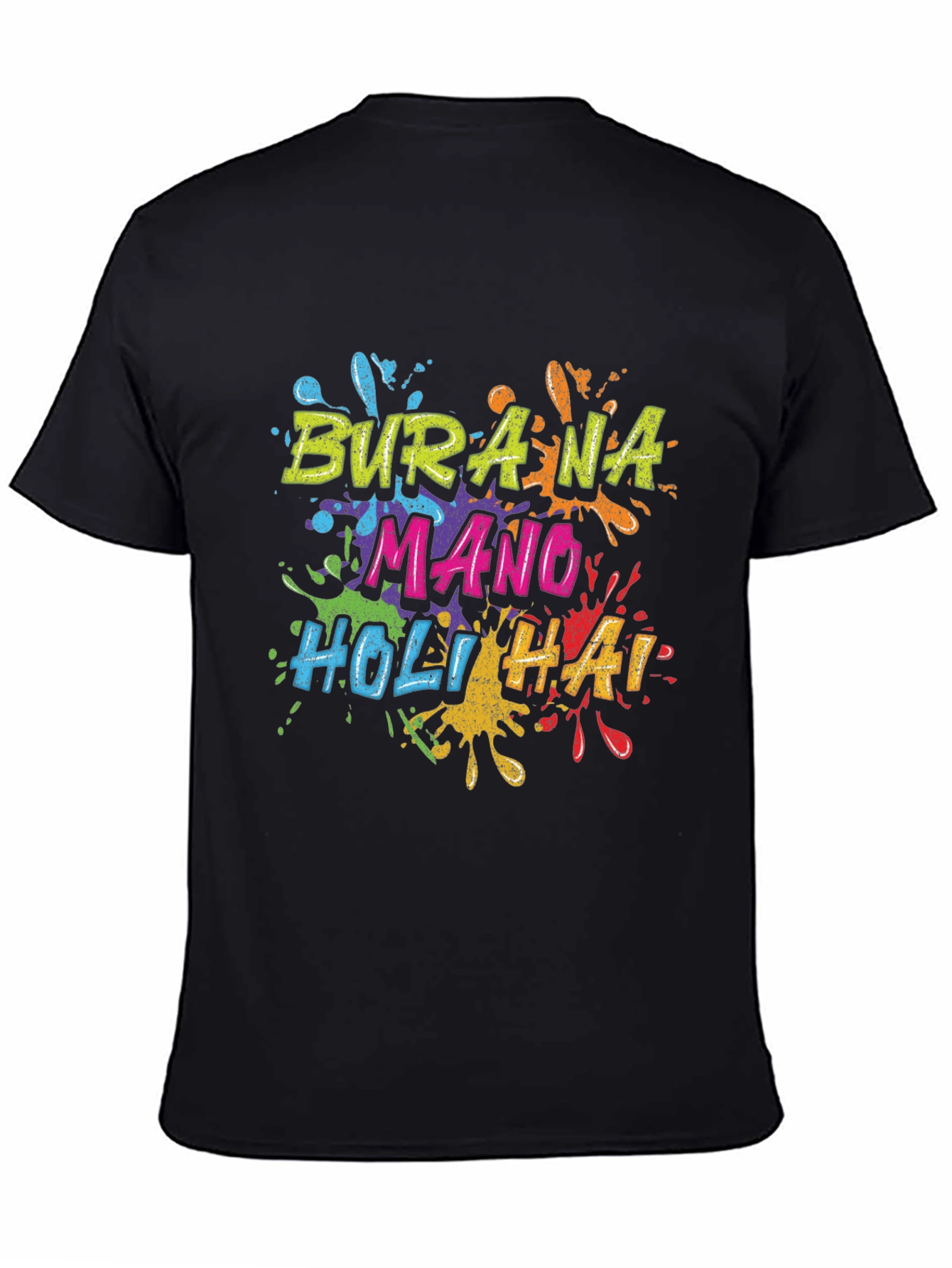 Holi Hai T-Shirt - Colorful Indian Festival Tee