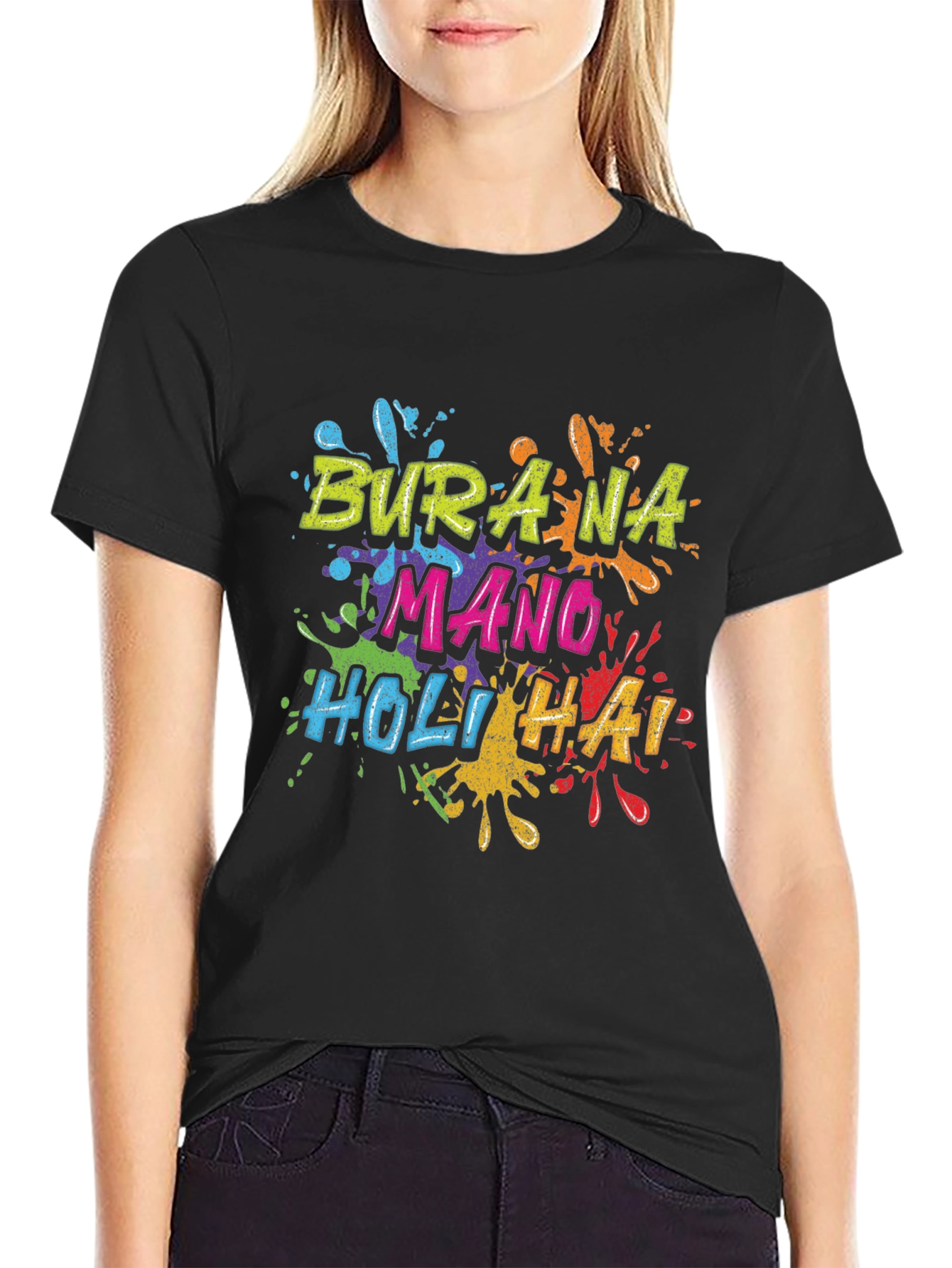 Holi Hai T-Shirt - Colorful Indian Festival Tee