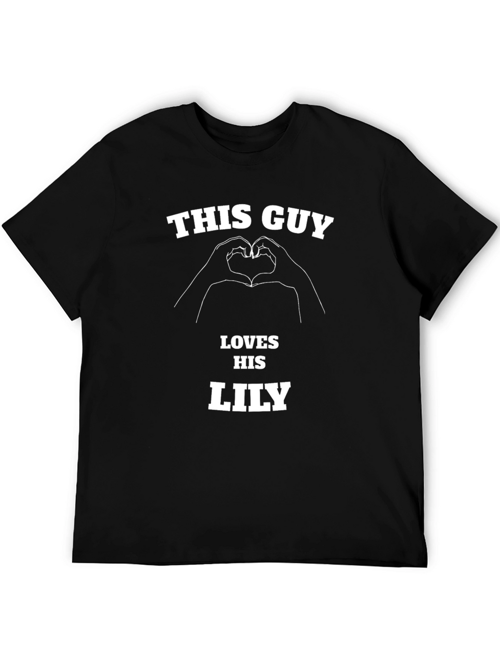 This Guy Loves His Lily T-Shirt