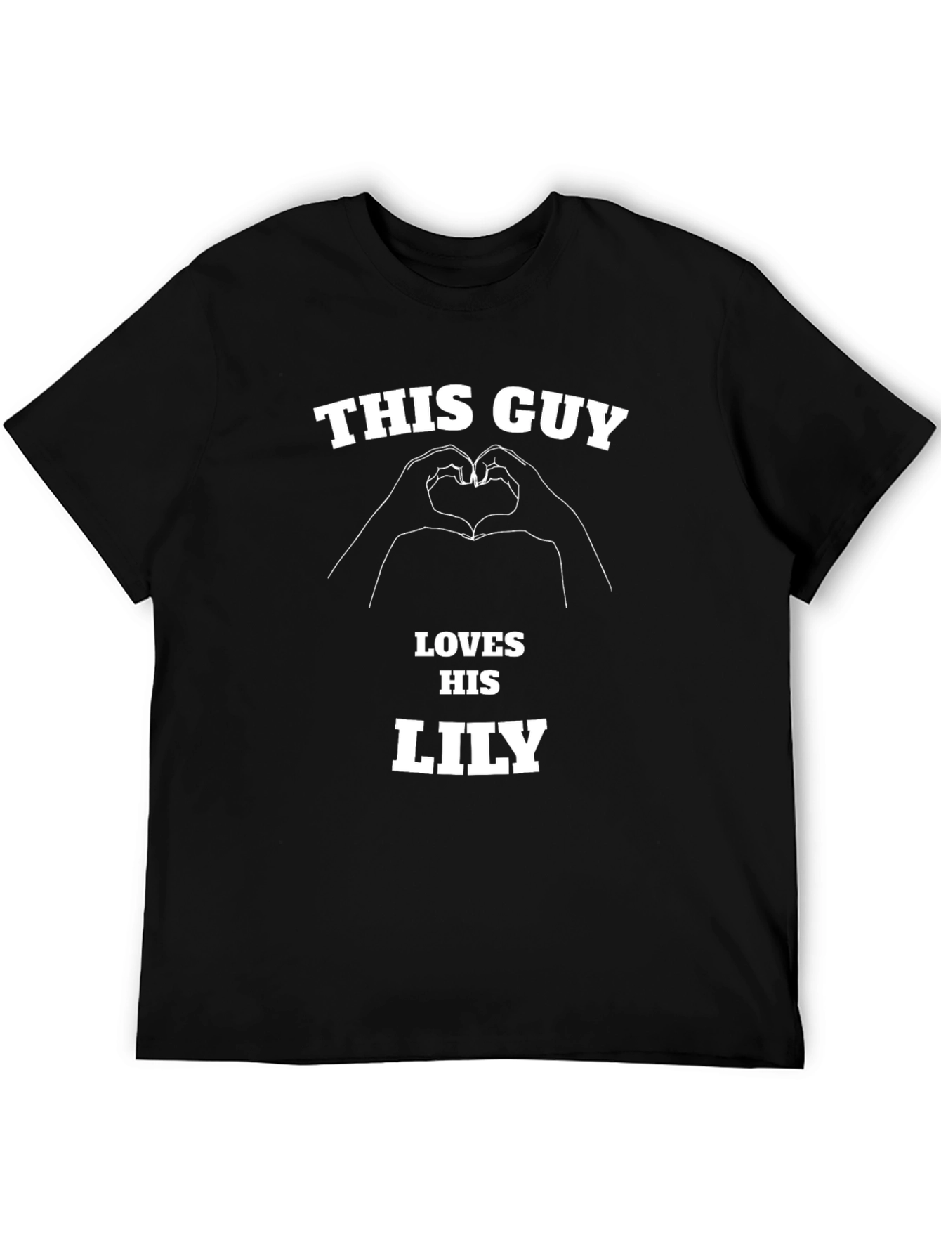 This Guy Loves His Lily T-Shirt
