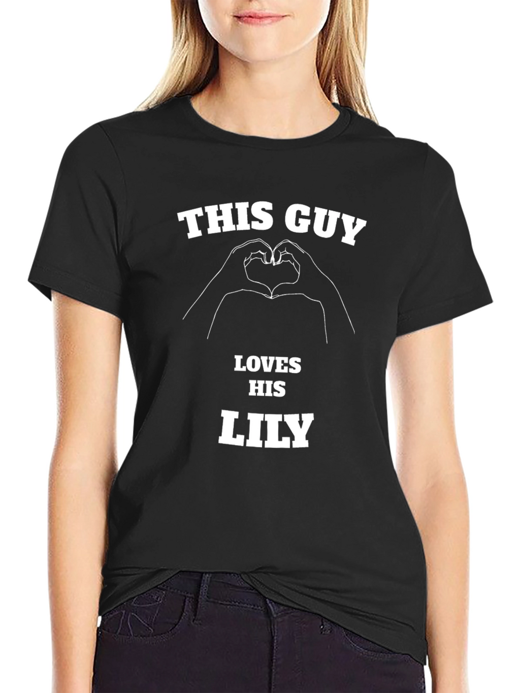 This Guy Loves His Lily T-Shirt