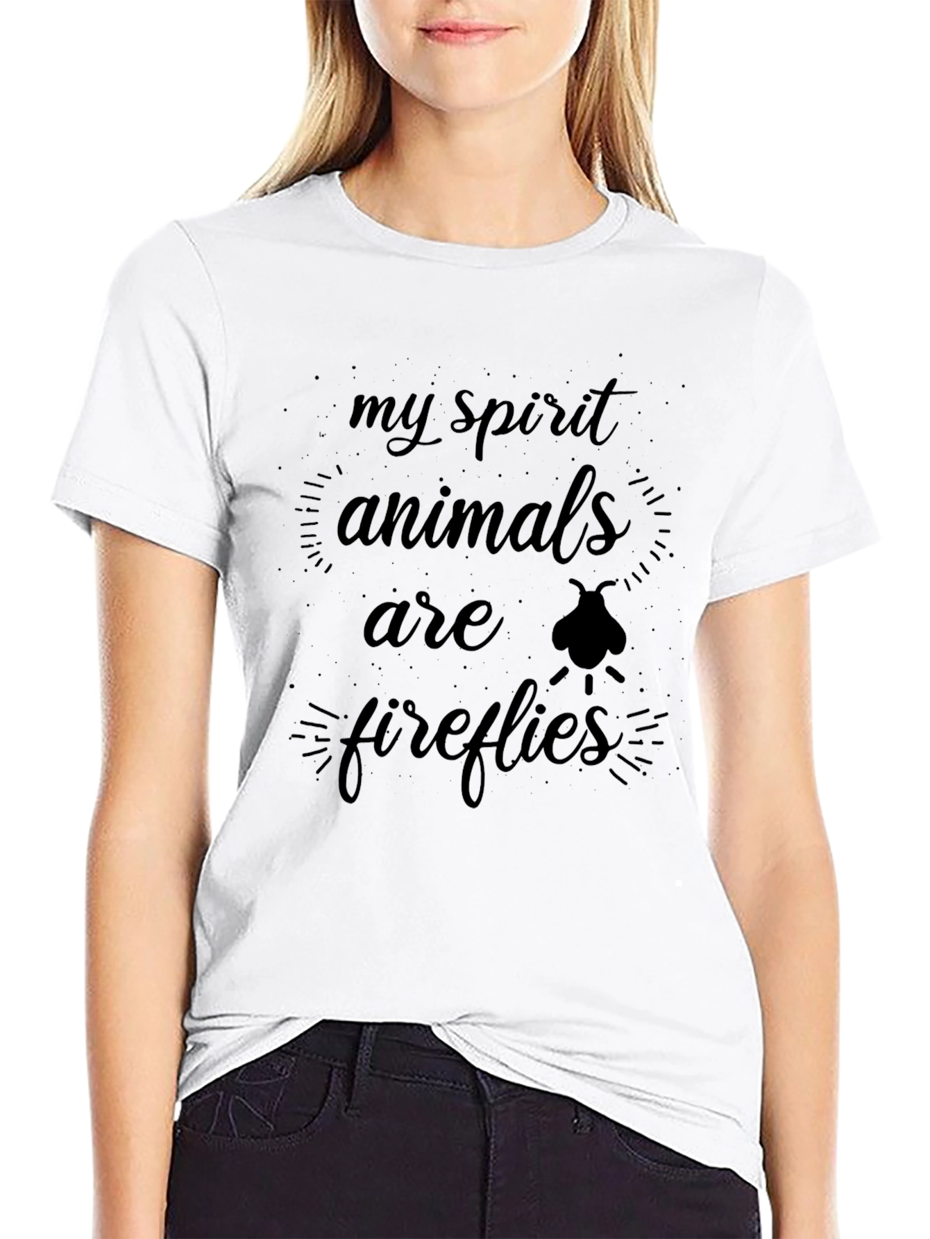 My Spirit Animals Are Fireflies Graphic Tee