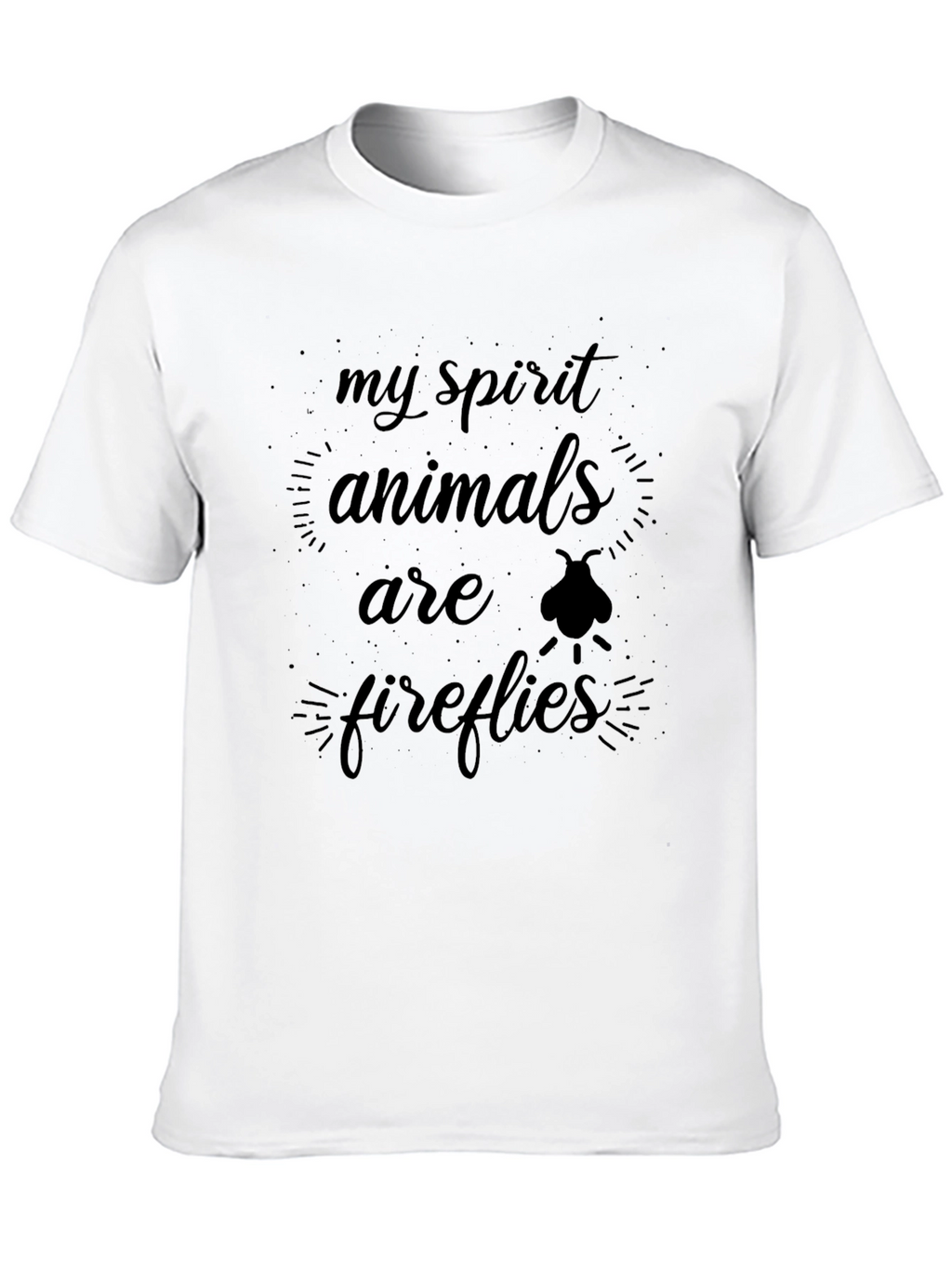 My Spirit Animals Are Fireflies Graphic Tee