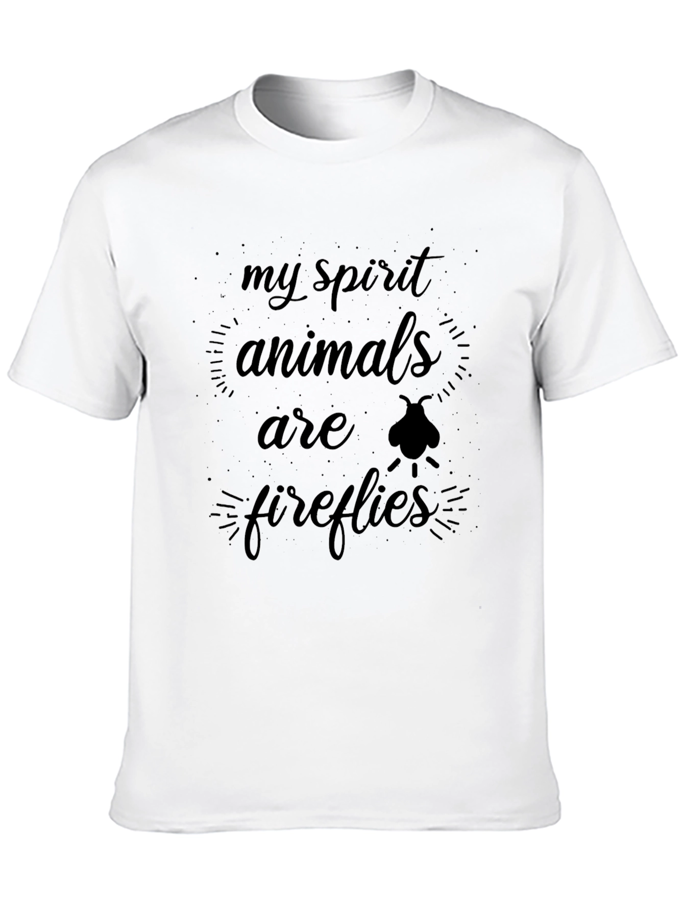 My Spirit Animals Are Fireflies Graphic Tee