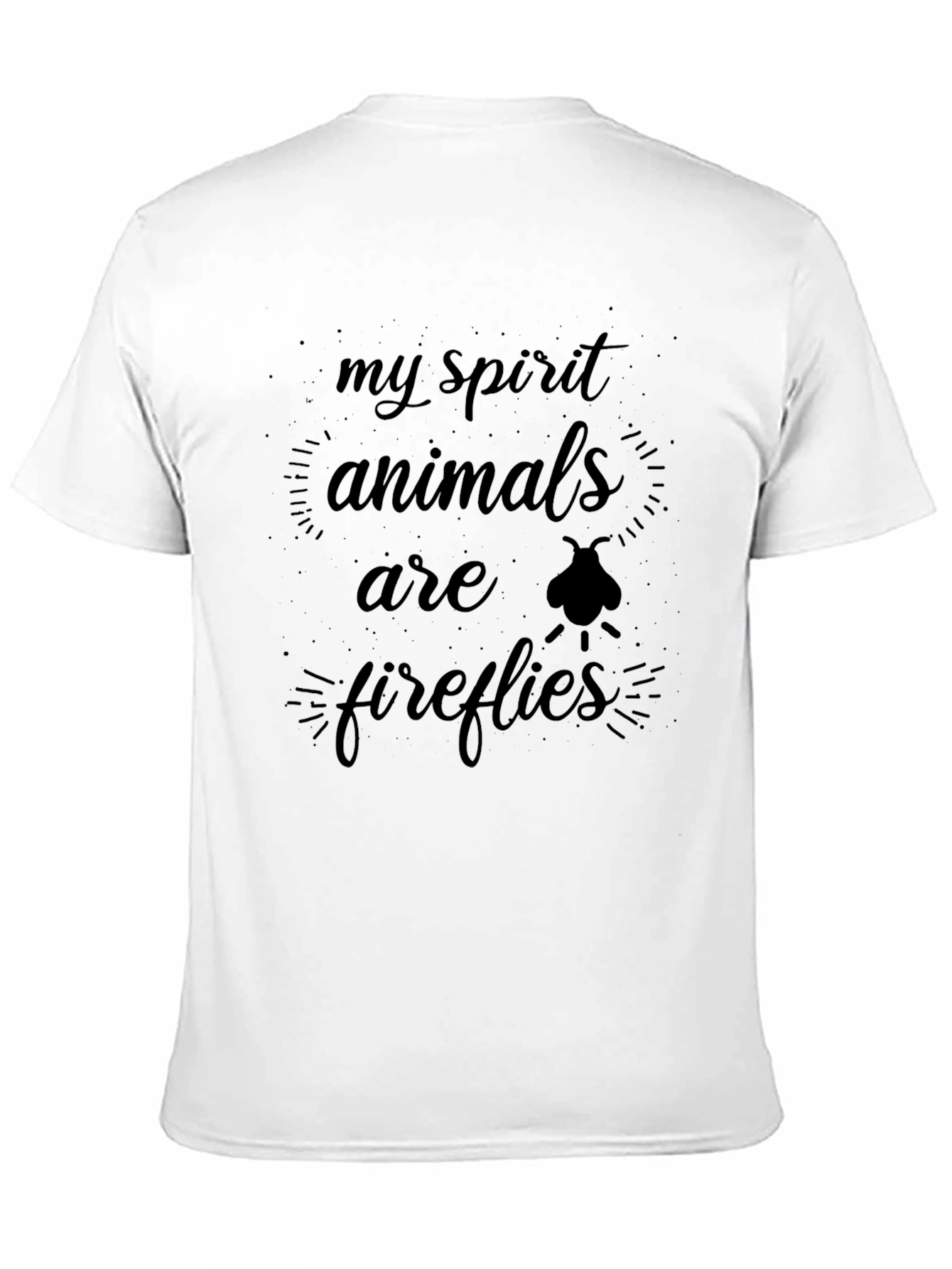 My Spirit Animals Are Fireflies Graphic Tee